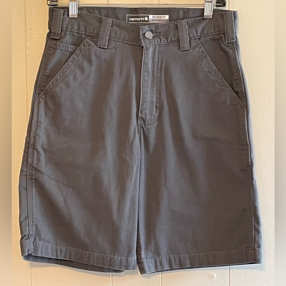 Carhartt Other - NWOT Carhartt Rugged Flex Relaxed Fit Mid-Rise 9” Canvas Work Shorts